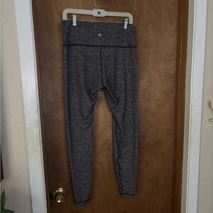 Grey Lululemon women’s leggings size 10.